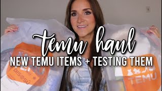 NEW TEMU HAUL | WHAT I GOT FROM TEMU + TRYING TEMU PRODUCTS screenshot 2
