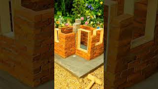 Viral Mini House Build 🏡🔥 | Tiny Handmade Home Craft | Amazing DIY Miniature