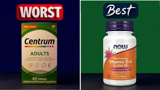7 Vitamin Brands To Avoid And 5 That Are Safe To Use