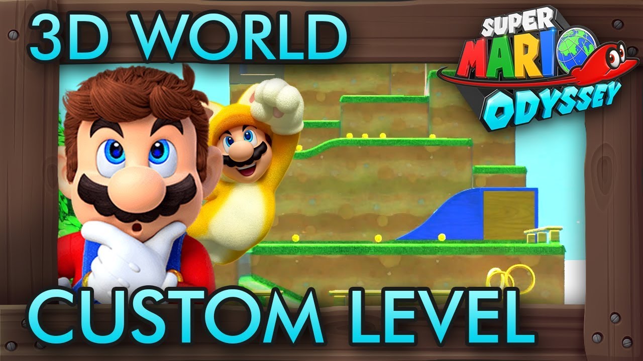 A SUPER MARIO 3D WORLD LEVEL in Super Mario Odyssey - YouTube