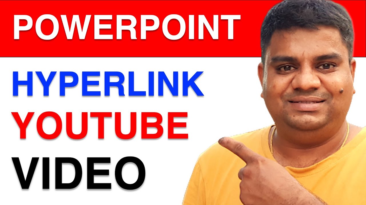 How To Hyperlink Youtube Video In Powerpoint Ppt Youtube