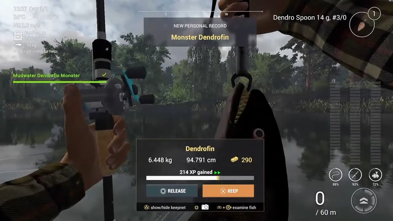 Fishing Planet - Mudwater Monster - How to catch Dendrofin Monster Mudwater.