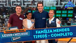 Família Mendes participa do "Comprar É Bom, Levar É Melhor" | Domingo Legal (25/10/2026)