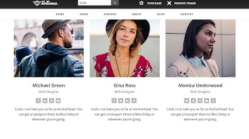 SCRN - Responsive one page / single page portfolio