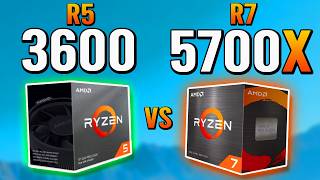 R5 3600 vs R7 5700X - Worth The Upgrade?