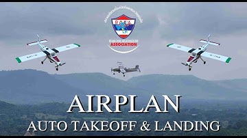 Airplane auto takeoff and landing Ver.1