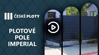 Kovové Oplocení Imperial Plotové Pole Od Českých Plotů