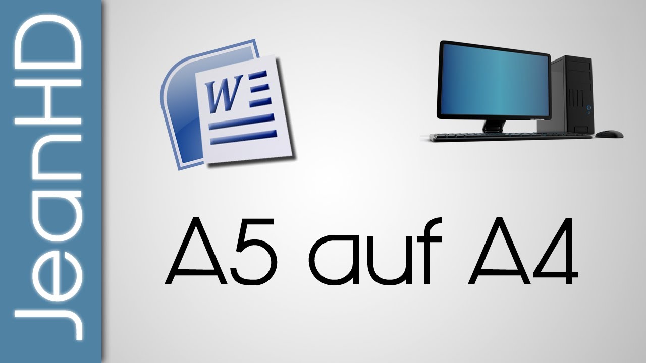 Zwei A5 Seiten Auf Eine Seite Drucken Microsoft Word Pc Tipps Und Tricks Youtube