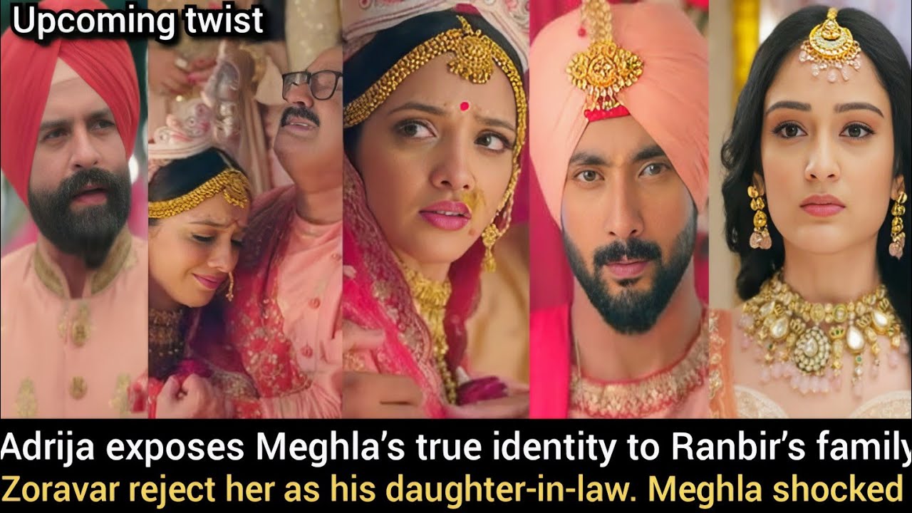 Adrija reveal Meghla identity before everyone to stop Ranbir & Meghla wedding||Sacred love