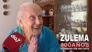 Zulema, la Abuela de 100 Años, Asombrada por la Carta de un Filósofo Cordobés