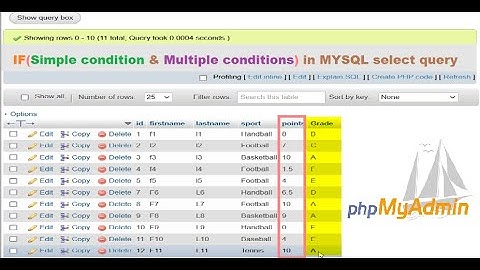 How use IF simple condition and multiple conditions in MYSQL phpmyadmin select query