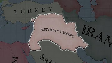 What If Assyrian Empire Had Joined The AXIS In WW2 - Hoi4 Timelapse