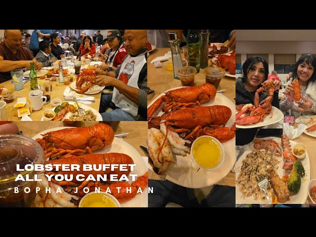 Lobster 🦞 Buffet with Friends – All You Can Eat Feast!