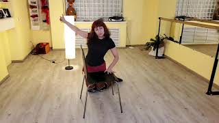 Танец со стулом. ч.4. Юлия Маколкина. Студия \
