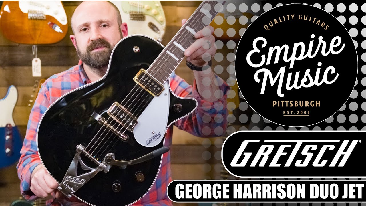 Gretsch George Harrison Duo Jet - EMPIRE MUSIC - YouTube