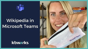 Wikipedia in Microsoft Teams
