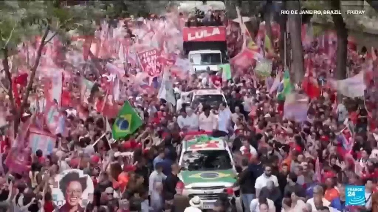 Lula and Bolsonaro in final push for votes ahead of Brazil's knife-edge election • FRANCE 24