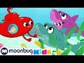 My Magic Pet Morphle - BABY SHARK! | +MORE Nursery Rhymes & Baby Songs | ABCs and 123s