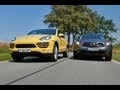 Infiniti FX vs. Porsche Cayenne - Angriff aus dem Nichts