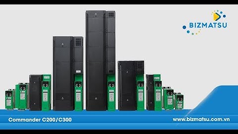 Điểm nổi bật Nidec Commander C200 - Biến tần hoàn hảo cho băng tải, bơm quạt, chế tạo máy | Bizmatsu