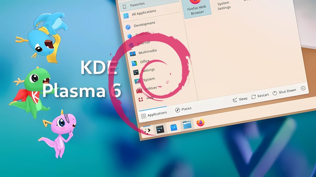 DEBIAN 13 + KDE PLASMA 6: O MELHOR LINUX DE TODOS OS TEMPOS? - YouTube