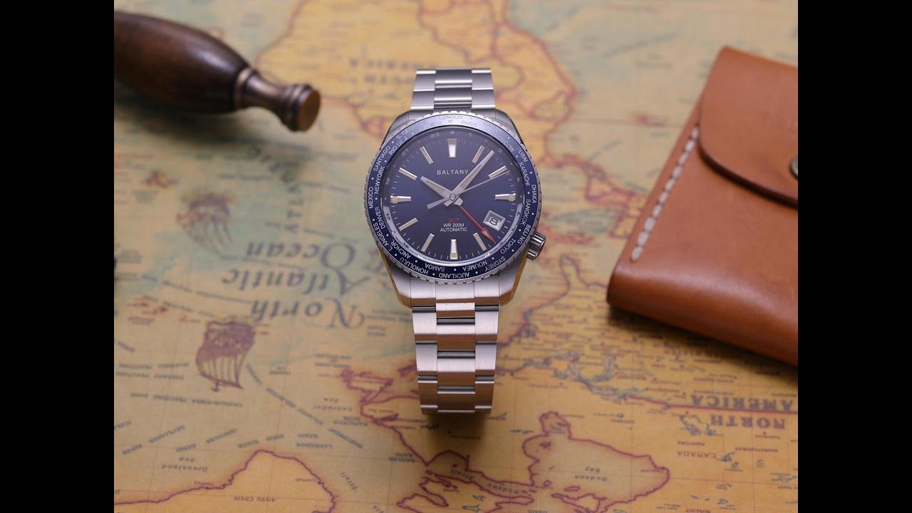 Baltany S6083 Microbrand GMT Sports Watch | 200m Waterproof
