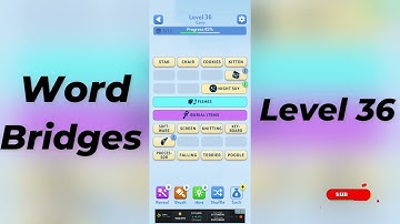 🎮 Word Bridges Level 36 Answers | SolutionGuruji 🧠✨
