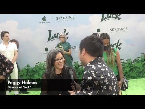 Peggy Holmes Talks About Telling A Story About Finding A Family During The Apple TV+ Luck Premiere