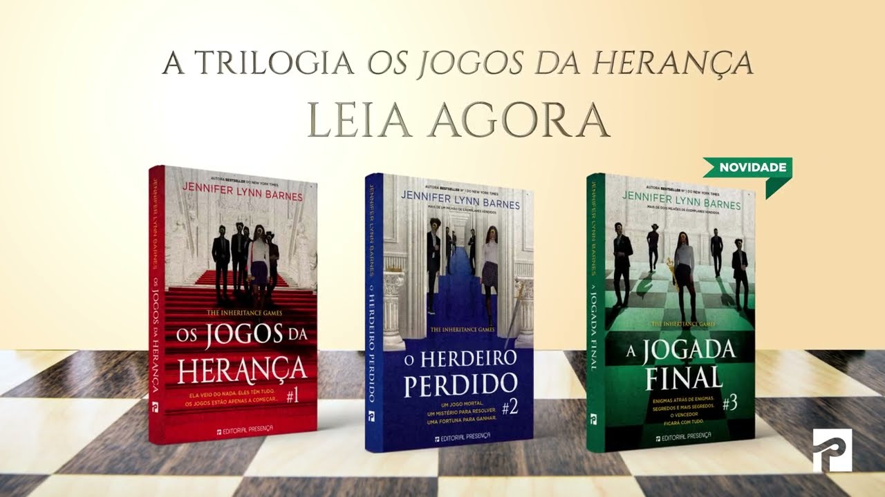 A Jogada Final - Os Jogos da Herança #3 - Livro de Jennifer Lynn Barnes –  Grupo Presença