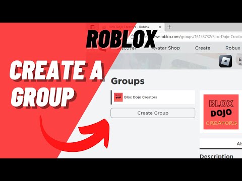 ✓ How To Create A Group On Roblox 🔴 