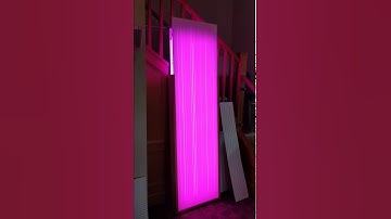 Corian factory visit, light display.