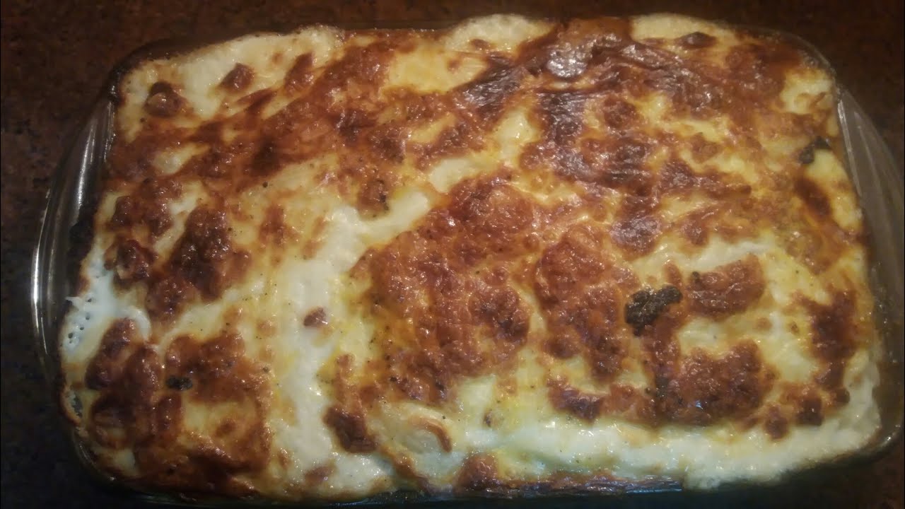 المكرونة البشاميل على طريقتى