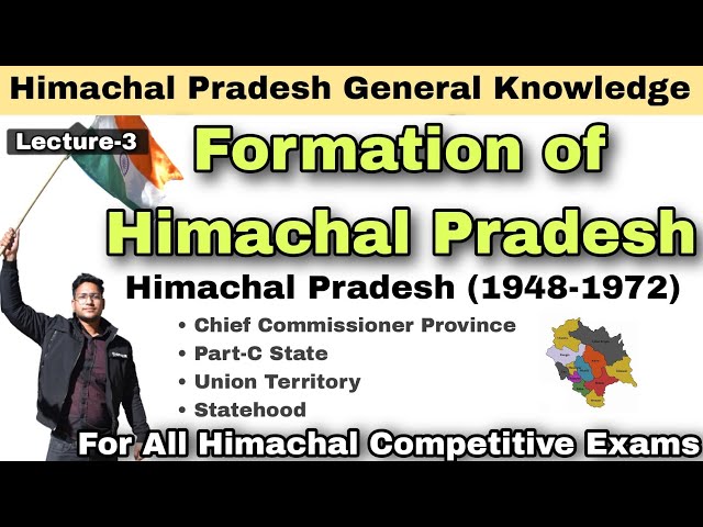 Formation of Himachal Pradesh | HP GK Series | Lecture-3 | hpexamaffairs class=