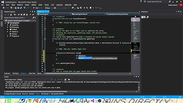 Part 4 - MonoGame development - Move a sprite with the keyboard arrows.