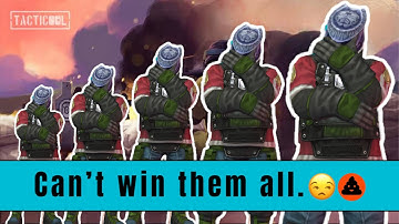 TACTICOOL - A lot of lose game.😒 #moses #miro #ray #panzerdog #gameplaymobile #tacticoolnightmare