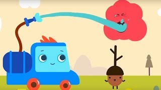 Развивающий мультфильм - Грузовичок Пик - Летучая мышка + Маленький жёлудь - про машинки Развивающий мультфильм - Грузовичок Пик - Летучая мышка + Маленький жёлудь - про машинки