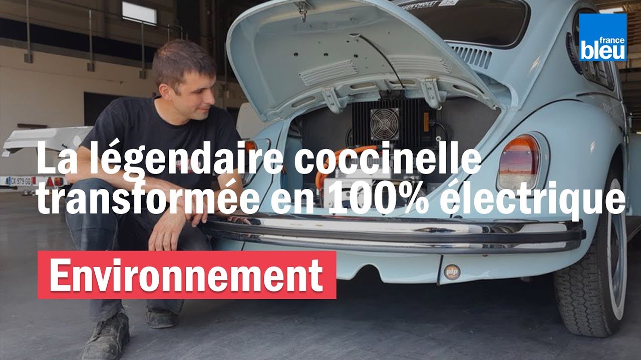Un Vendeen Transforme La Coccinelle En Voiture 100 Electrique Youtube