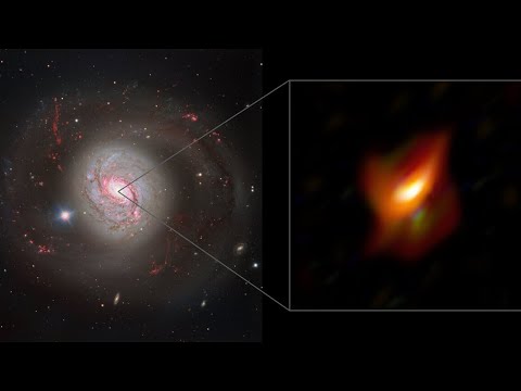 Scientists spot supermassive black hole hiding inside thick cosmic dust