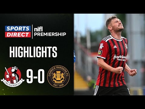 Crusaders Carrick Rangers Goals And Highlights