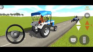 TRANSPORTING tractor driving 3d #fs22 Swaraj tractor Offroding Farm Android gameplay #gta5 #gtav