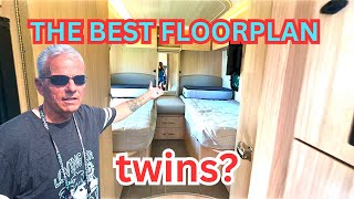 LEISURE TRAVEL VAN 2023 UNITY TWIN BED the BEST FLOOR PLAN?