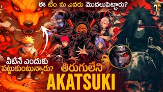 The History Of Akatsuki In Naruto Shippuden Explained In Telugu