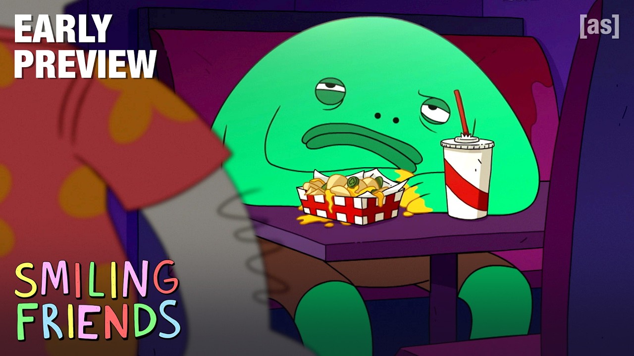 Smiling Friends | EARLY PREVIEW: Le Voyage Incroyable de Monsieur Grenouille | adult swim
