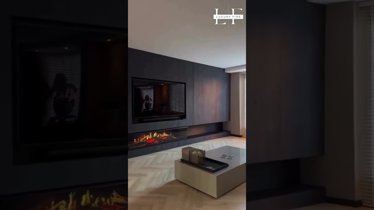 Minimalistic Electric Fireplace