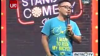 Budi Kusuma @ Stand Up Comedy Show Metrotv 4 Desember 2013
