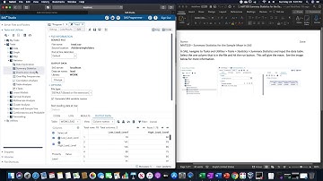 Calculate Summary Statistics in SAS