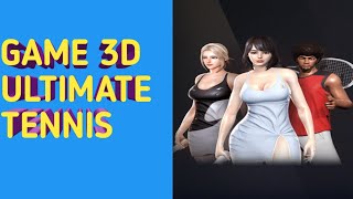 GAME 3D Super Seru || ULTIMATE TENNIS game asik dan santai screenshot 4