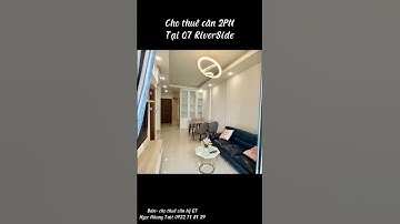 Căn hộ mới 100%,2PN Full nội thất giá thuê 13tr/tháng tại Q7 RiverSide (0932718139)