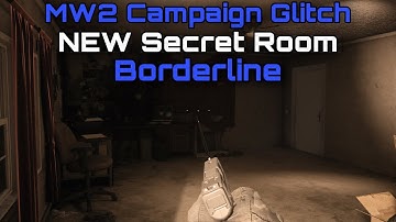 MW2 Campaign Glitch: NEW On Top Map & Secret Room on Borderline! (Modern Warfare 2 Glitches)