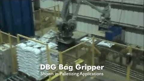 Destaco DBG Bag Gripper - Palletizing Application